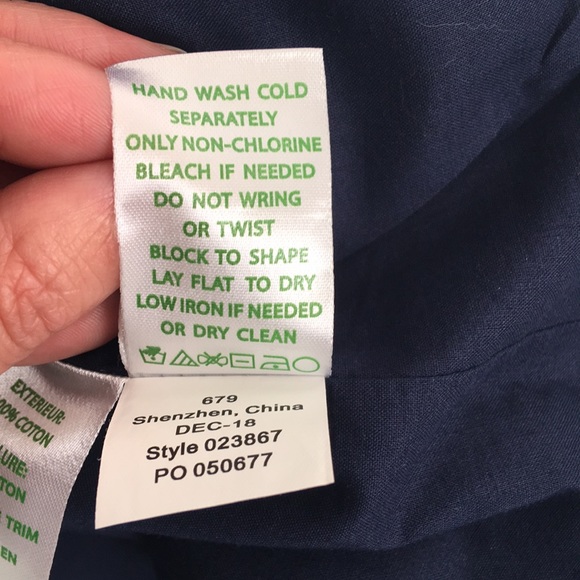 Lilly Pulitzer Navy Dress - Picture 7 of 8